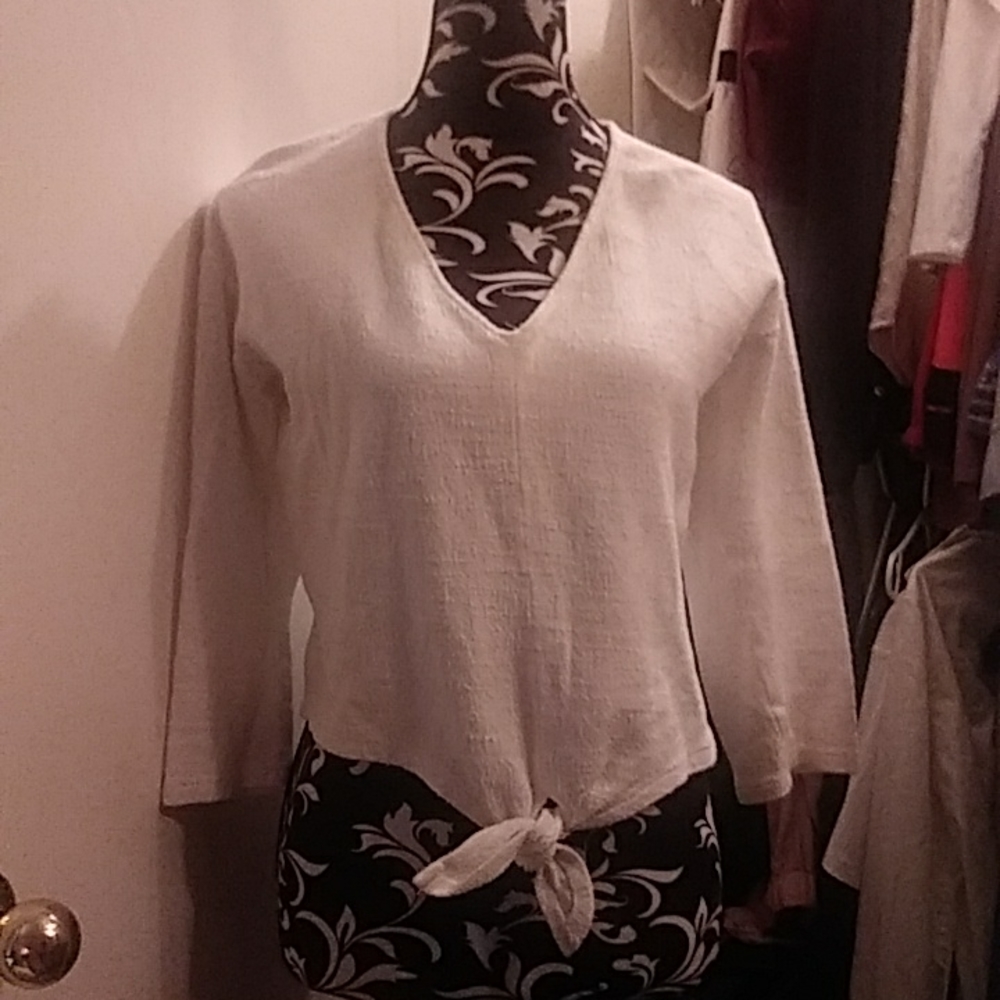 White Crop Top